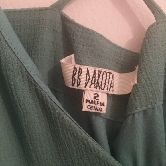 Strappy Sage Green Party Dress - Picture 3 of 3